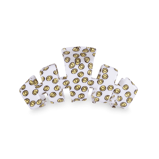 TELETIES - Classic Medium Hair Clip - Miles of Smiles