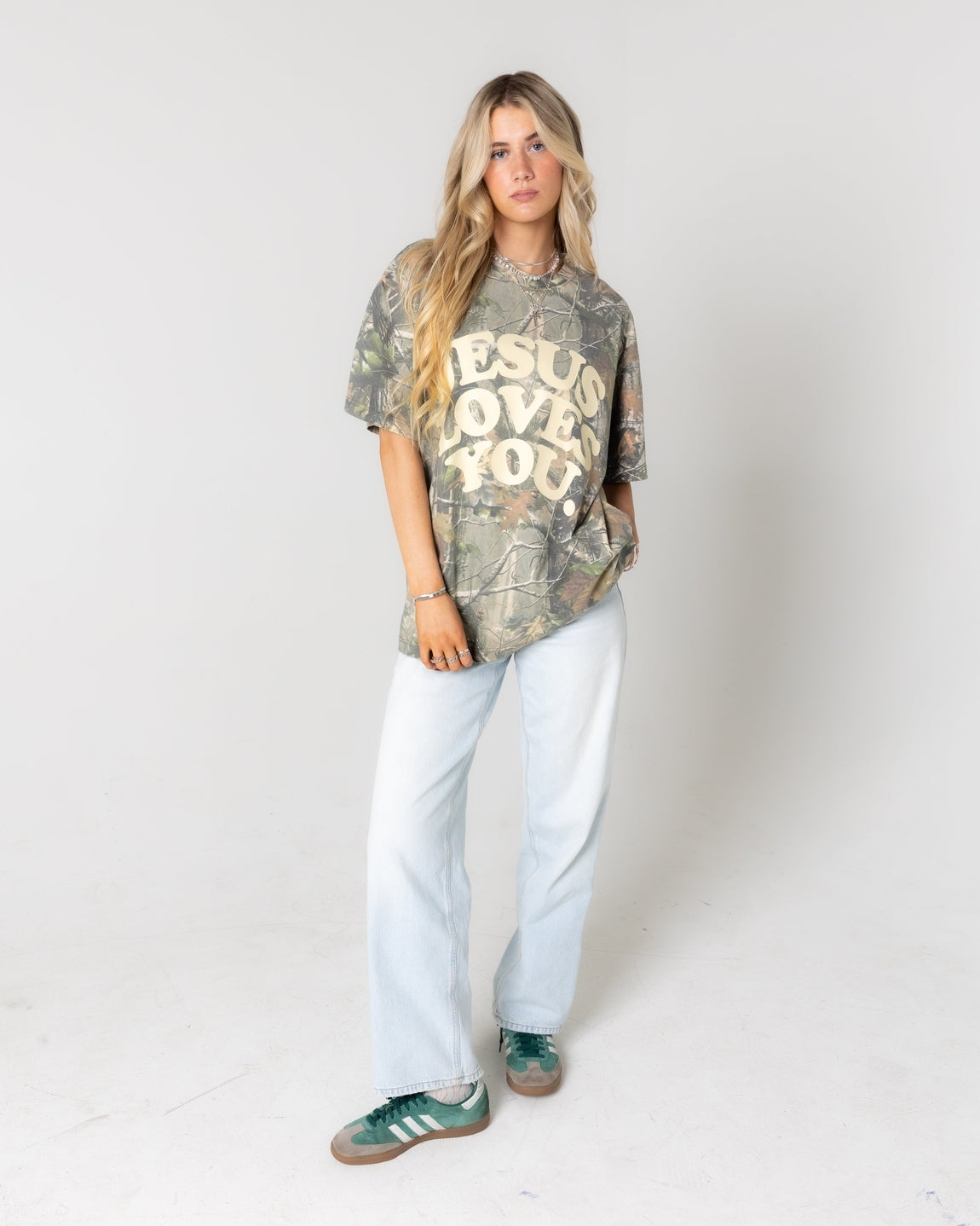 The Jesus Loves You Camo Tee