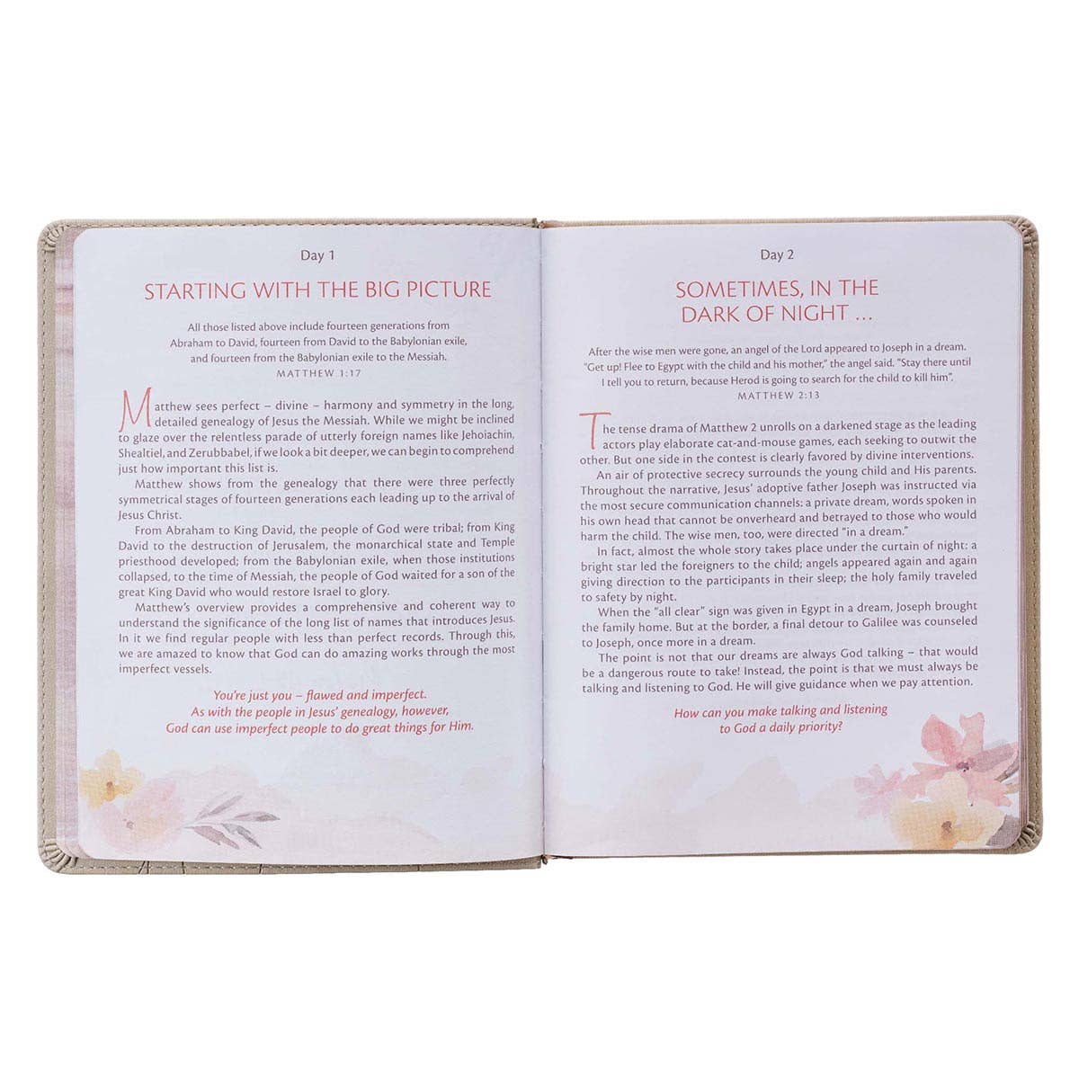 My Quiet Time Faux Leather Devotional