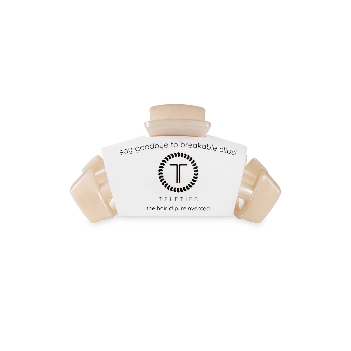 TELETIES - Classic Tiny Hair Clip - Soft Surf