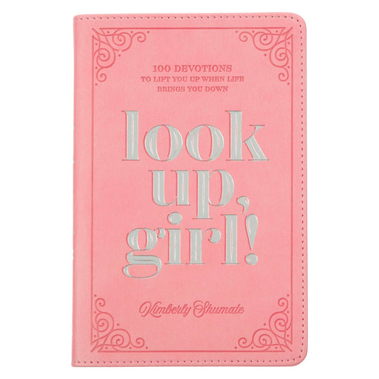 Look Up, Girl - Faux Leather Devotional