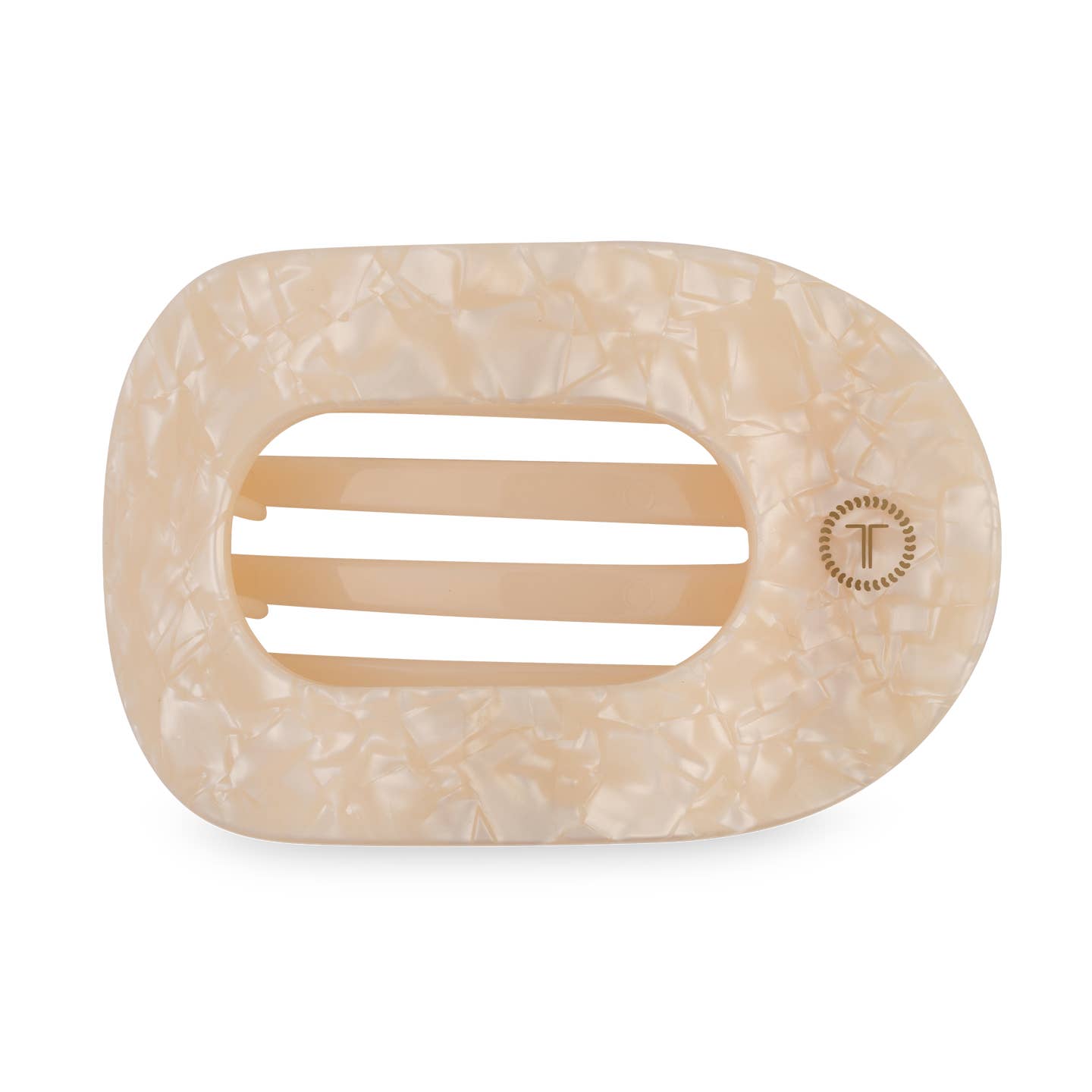 TELETIES - Medium Flat Round Clip - Soft Surf
