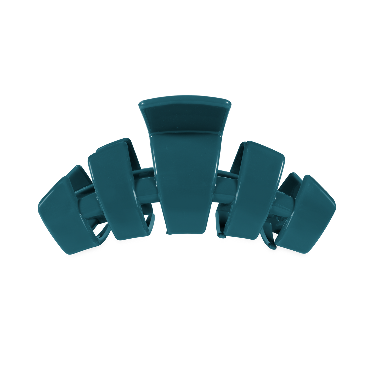 TELETIES - Classic Medium Claw Clip - Teal With It