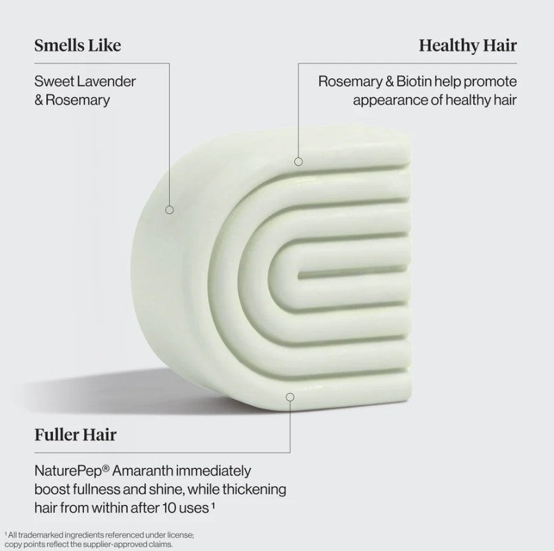 KITSCH - Rosemary & Biotin Volumizing Shampoo & Conditioner Bar Combo
