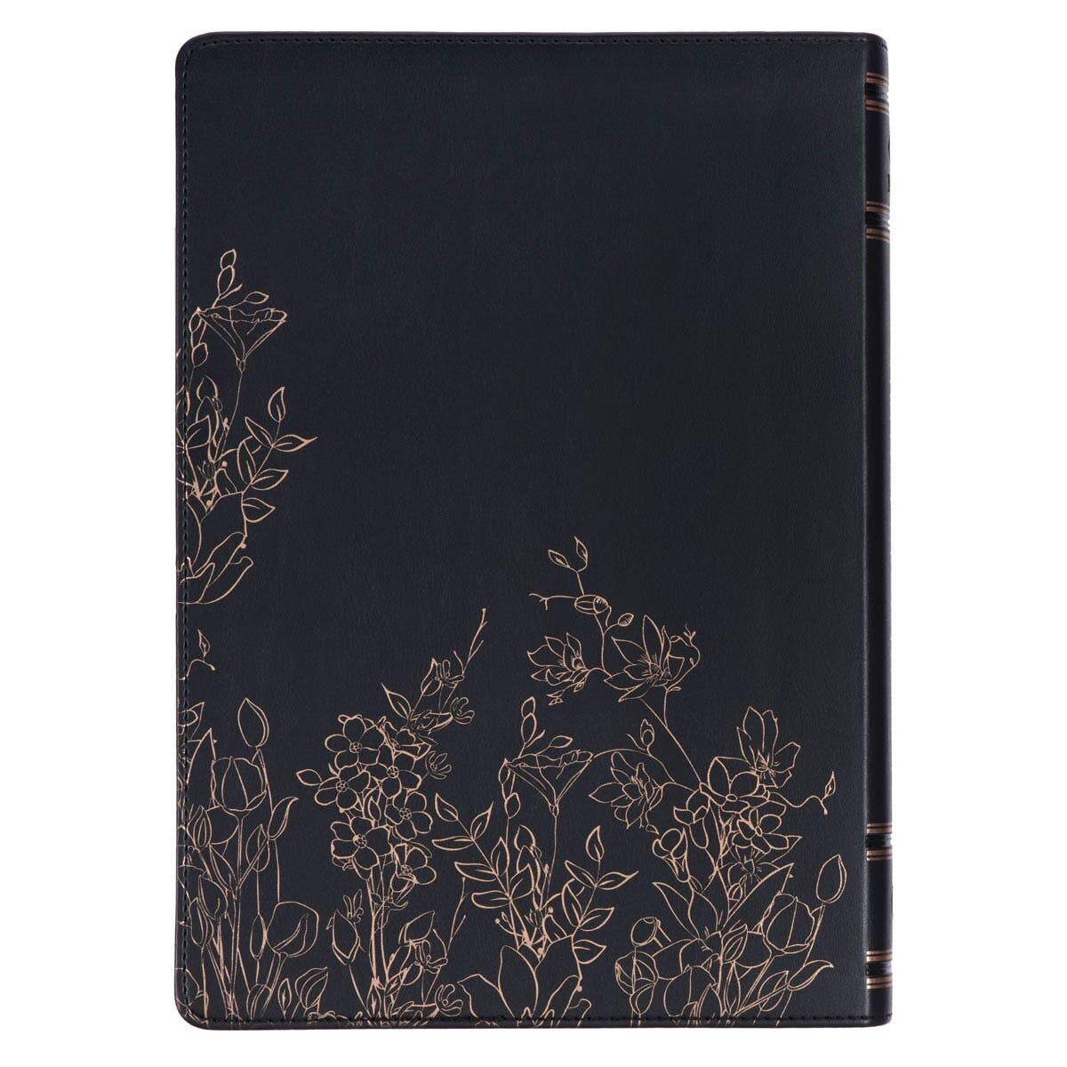 NLT, The Spiritual Growth Bible Faux Leather, Midnight Blue