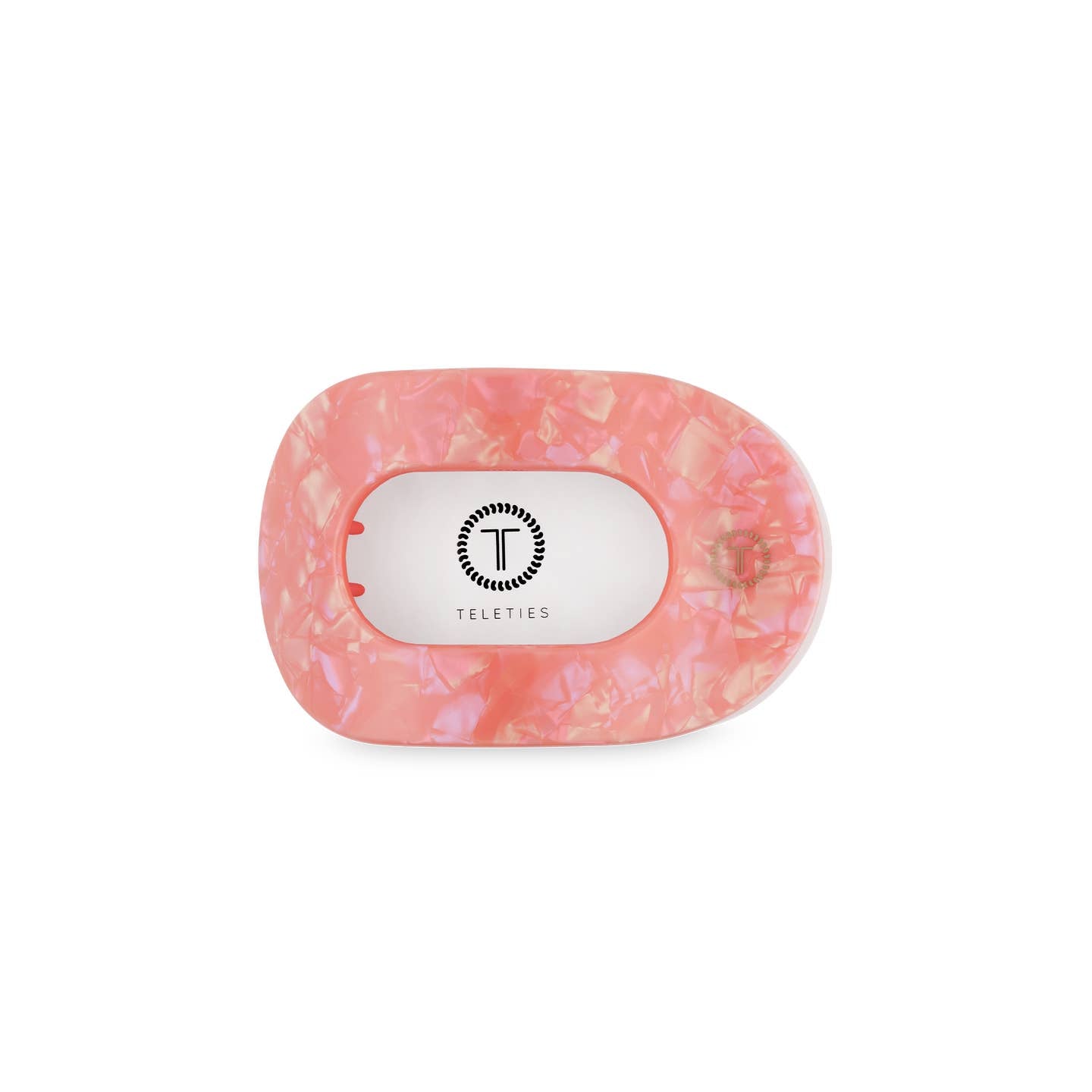 TELETIES - Small Flat Round Clip - Dreamsicle