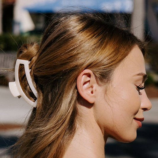 TELETIES - Open Medium Hair Clip - Soft Surf