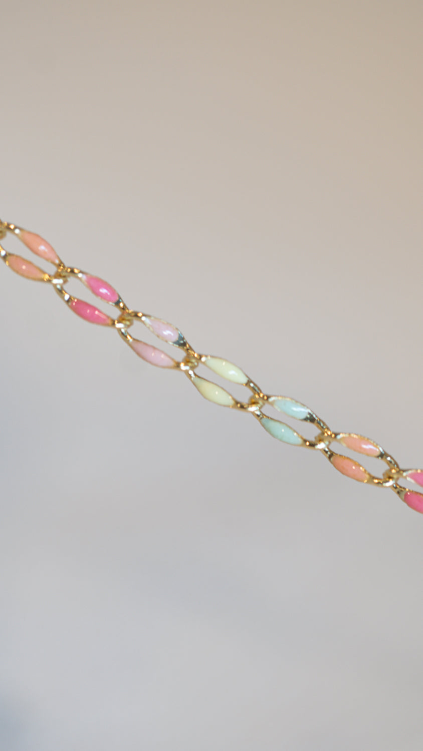 The Phoenix Chain - Gold Enamel