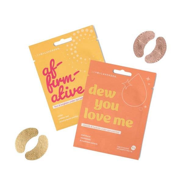Lemon Lavender - Eye Candy Foil Under Eye Patches