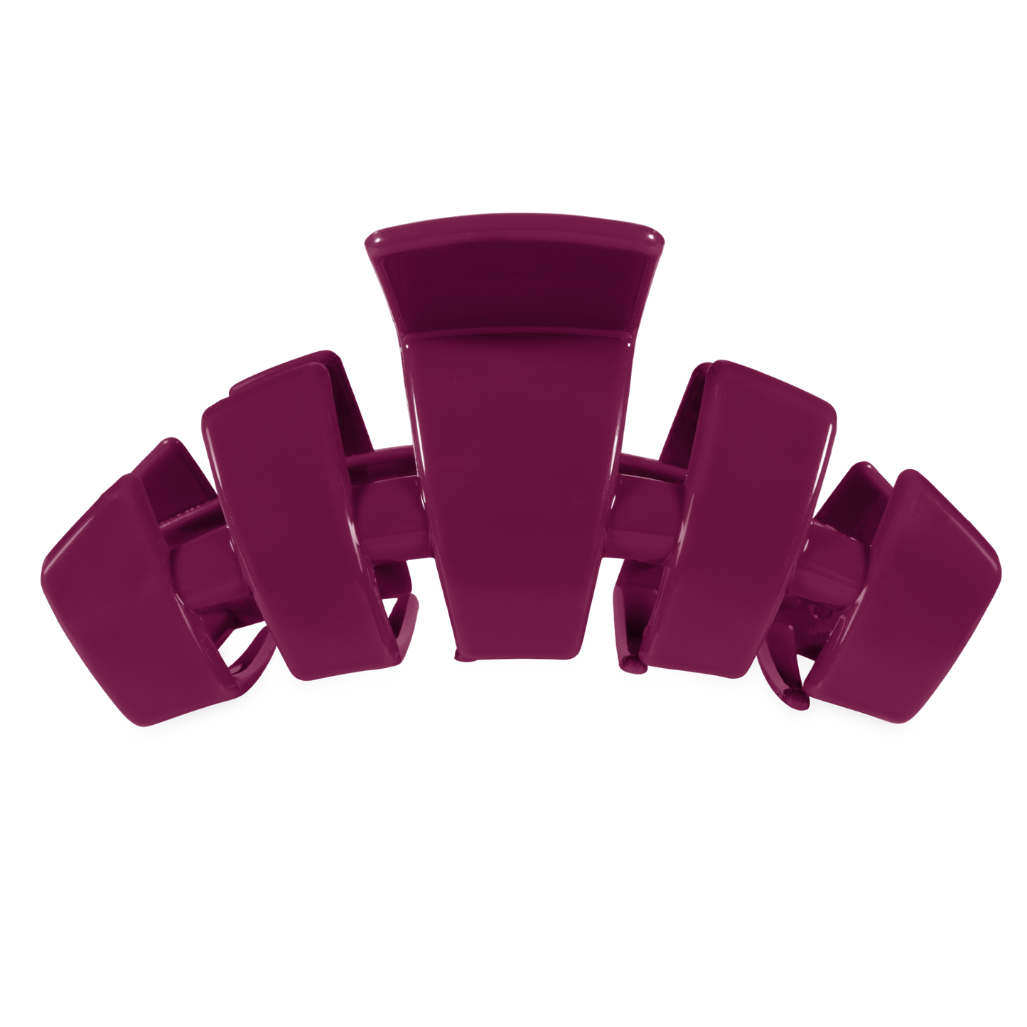 TELETIES - Classic Large Claw Clip - Mulberry