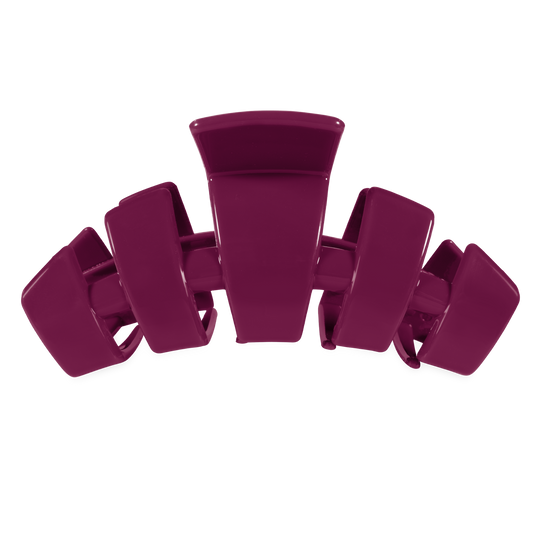 TELETIES - Classic Large Claw Clip - Mulberry