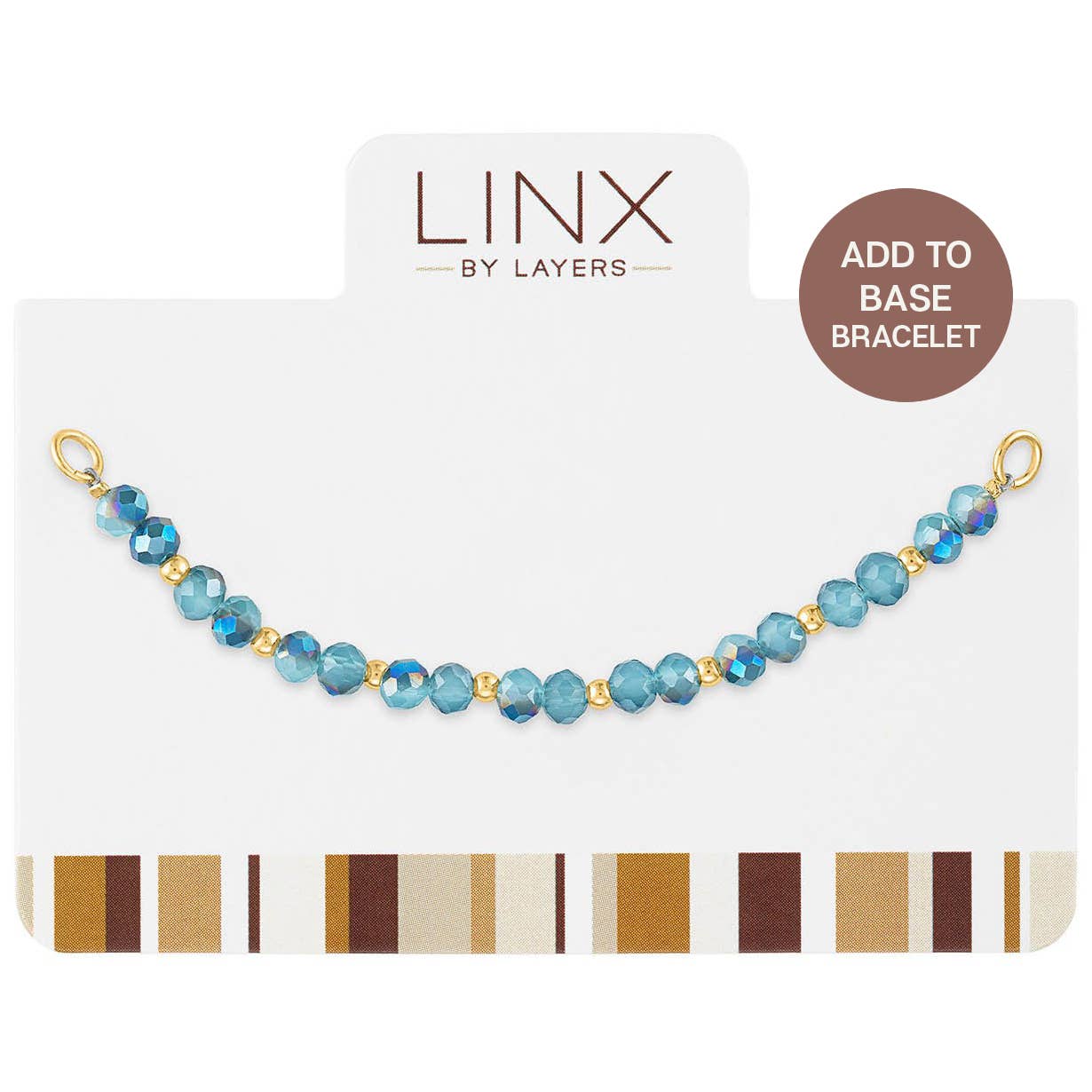 LINX - Add On - Gold Transitioning Blue Facet