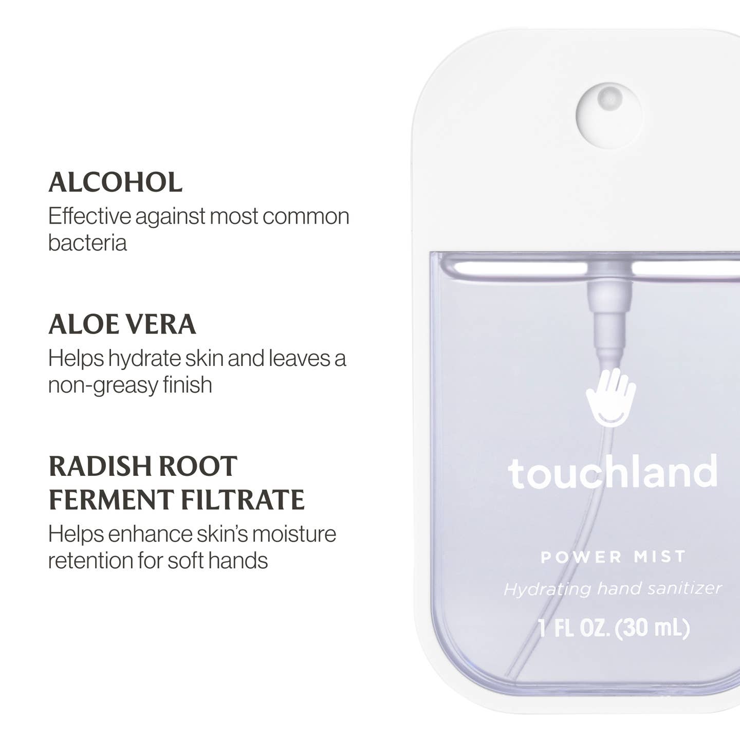 Touchland - Power Mist Hydrating Hand Sanitizer - Beach Coco