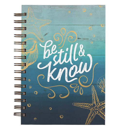 Be Still & Know Coastal Psalms 46:10 Wirebound Journal