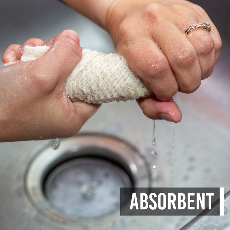 USA MADE Country Cottons Dishcloth 4 PC Set / Asst