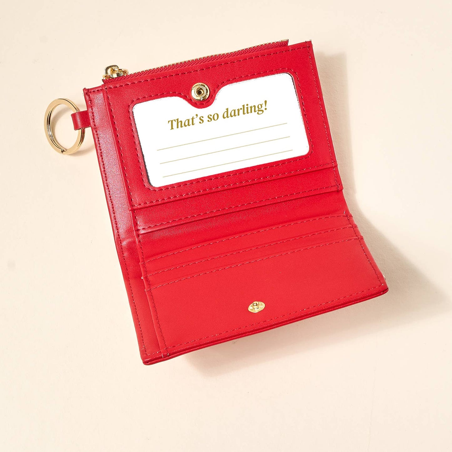 The Darling Effect - Luxe Pocket Wallet - Strawberry Fields