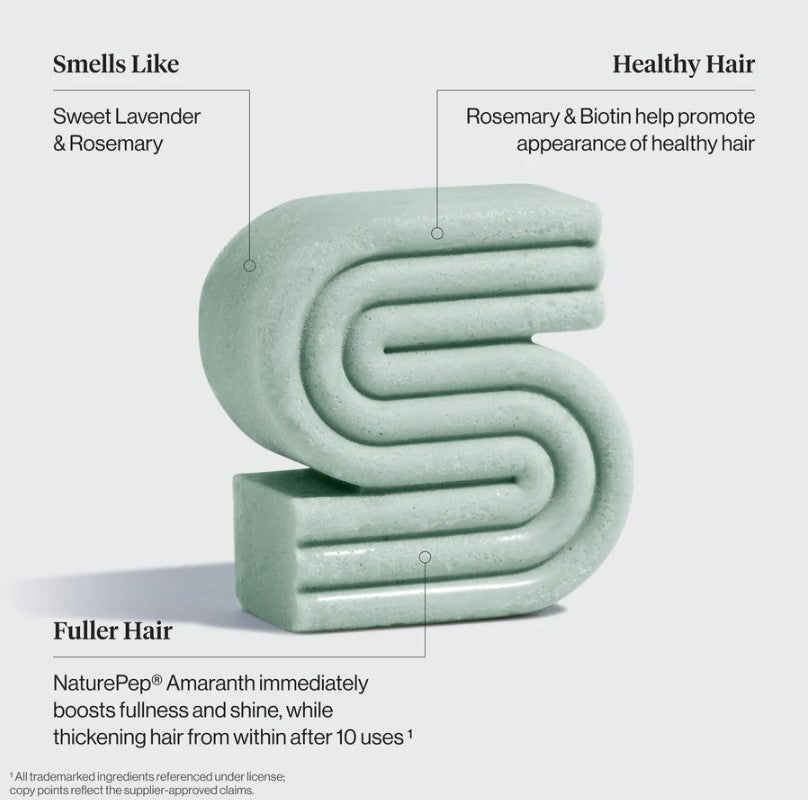 KITSCH - Rosemary & Biotin Volumizing Shampoo & Conditioner Bar Combo