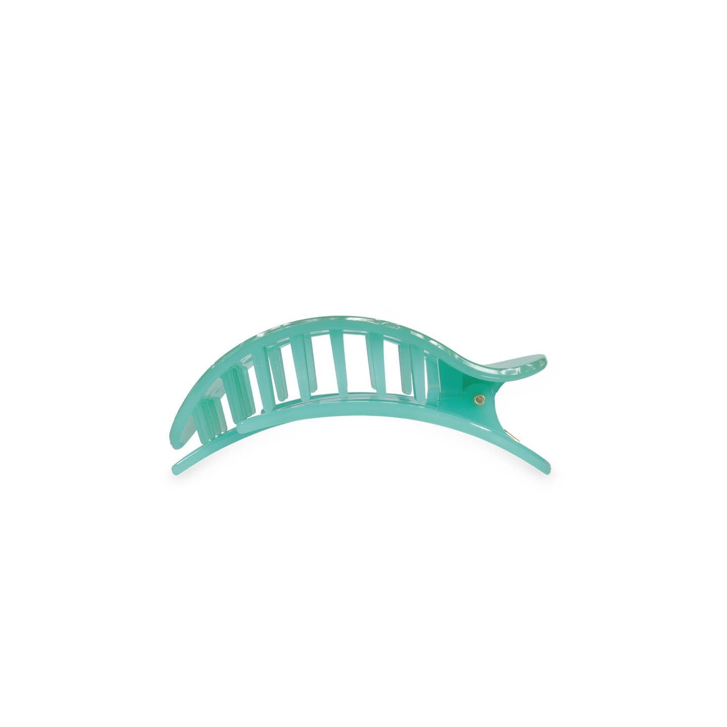 TELETIES - Small Flat Round Clip - Spring Splash