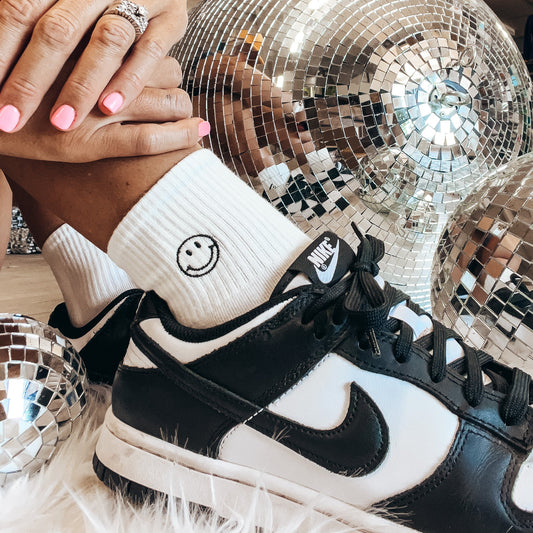 Smiley Socks - ASST COLORS