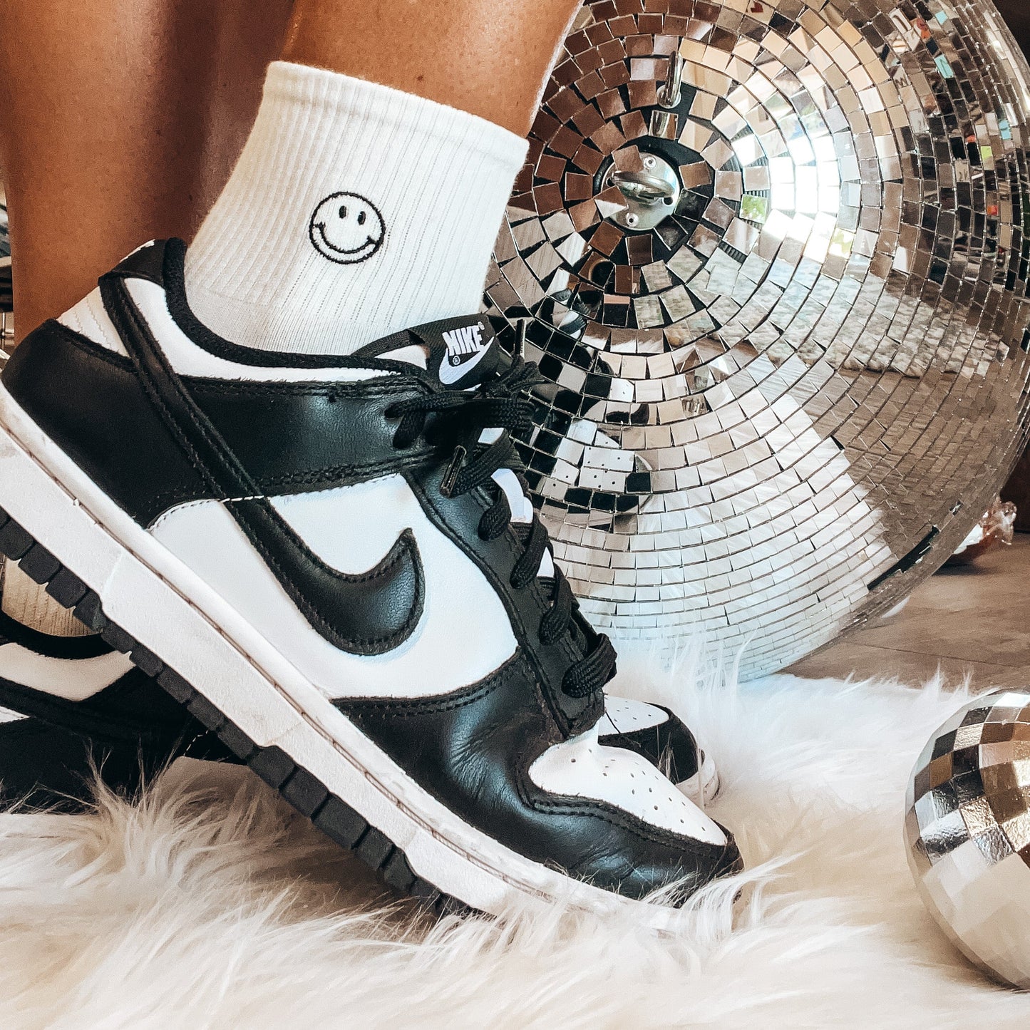 Smiley Socks - ASST COLORS