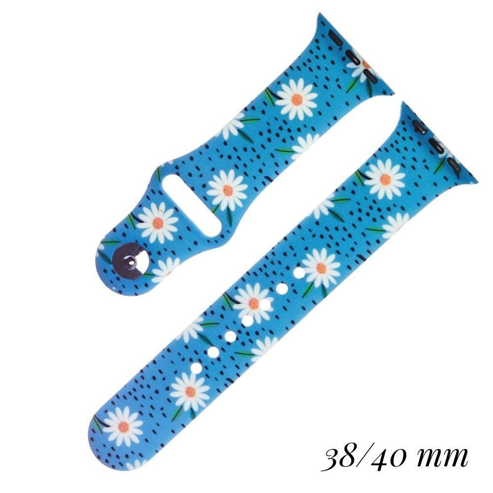 The Blue Daisy Apple Watch Band - 38/40MM