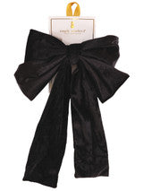 FINAL SALE - Simply Southern - Velvet Bow - Black