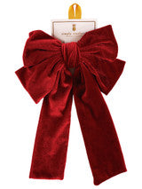 FINAL SALE - Simply Southern - Velvet Bow - Red
