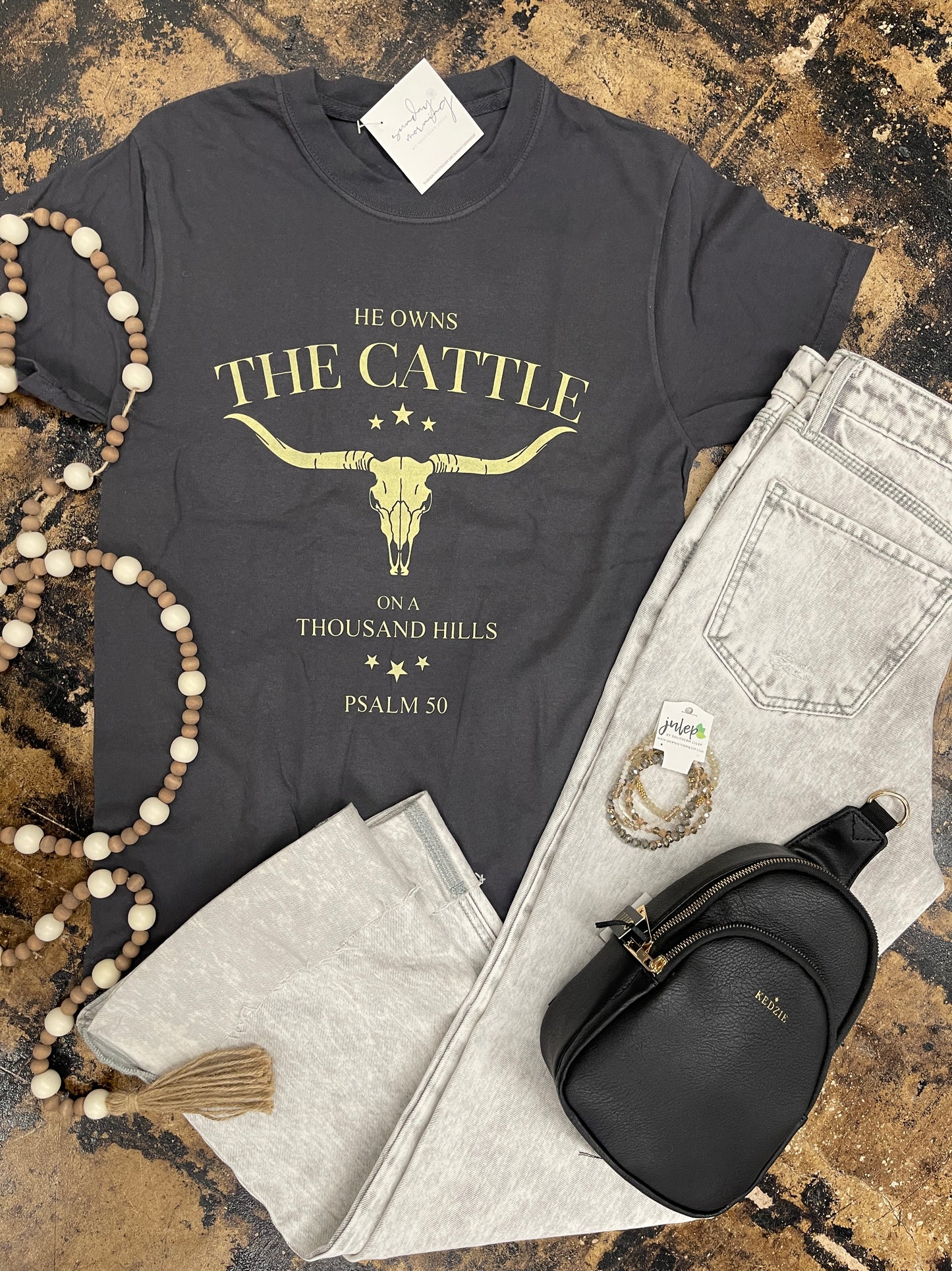 The He Owns The Cattle Tee