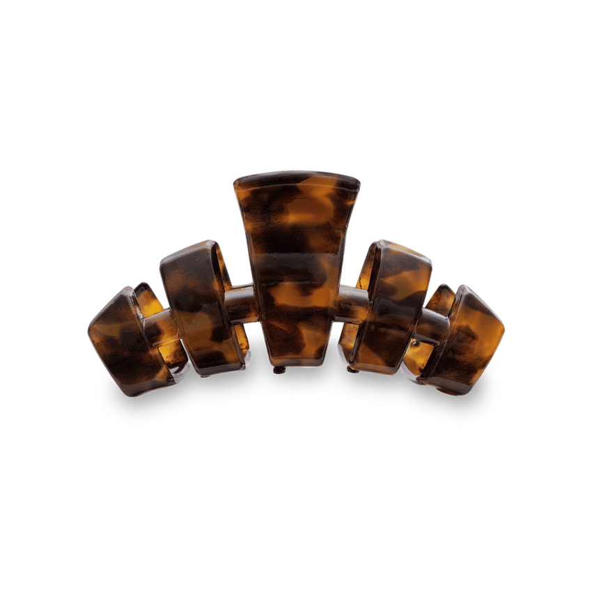 TELETIES - Classic Small Hair Clip - Tortoise