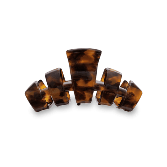 TELETIES - Classic Small Hair Clip - Tortoise