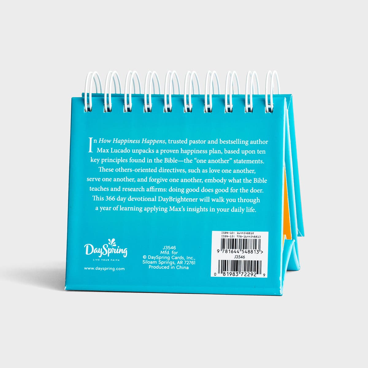 Max Lucado - How Happiness Happens: The Unexpected Path to Genuine Joy - 365 Day Perpetual Calendar