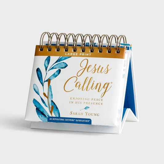 Sarah Young - Jesus Calling: Enjoying Peace in His Presence - Large Print Perpetual Calendar