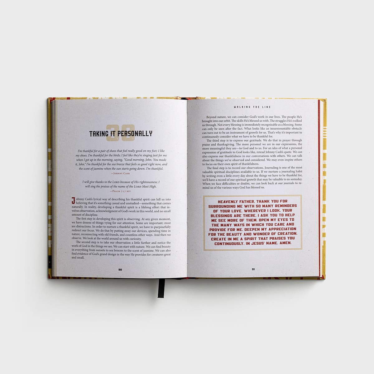 Walking the Line: 90 Devotions of Truth and Hope Based on the Faith of Johnny Cash