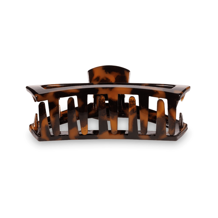 TELETIES - Open Small Hair Clip - Tortoise