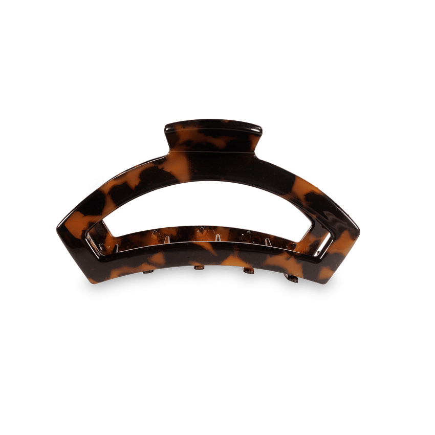 TELETIES - Open Small Hair Clip - Tortoise