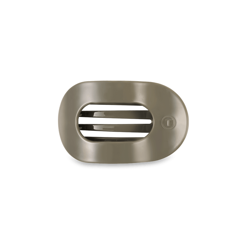 TELETIES - Small Flat Round Clip - Sage It Ain't So