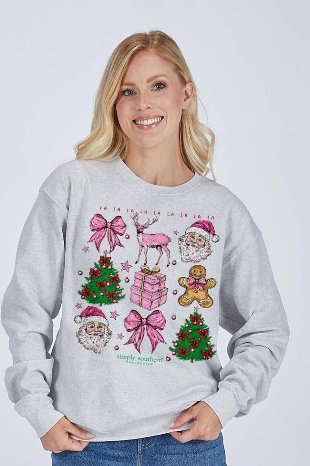 Simply Southern - Christmas Crewneck - Flurry - 2025