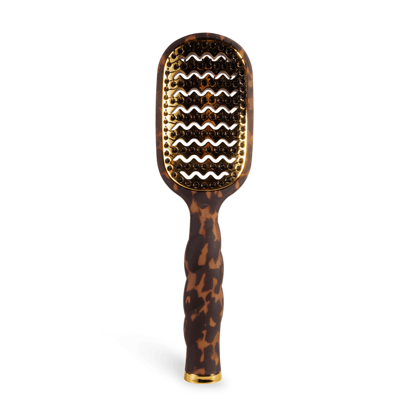 TELETIES - Vented Hair Brush - Tortoise