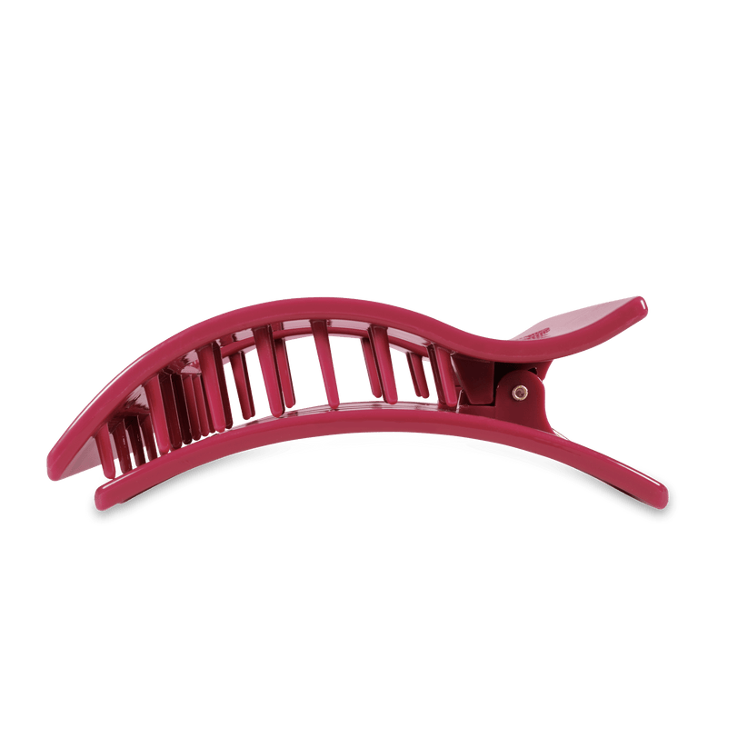 TELETIES - Large Flat Rectangle Hair Clip - Wild Side