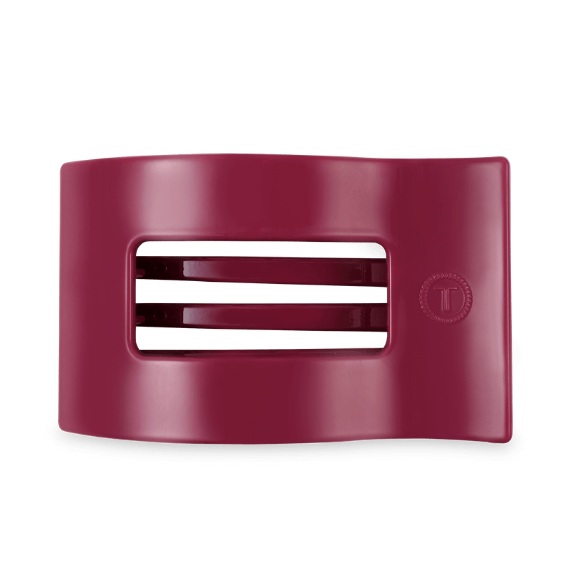 TELETIES - Large Flat Rectangle Hair Clip - Wild Side