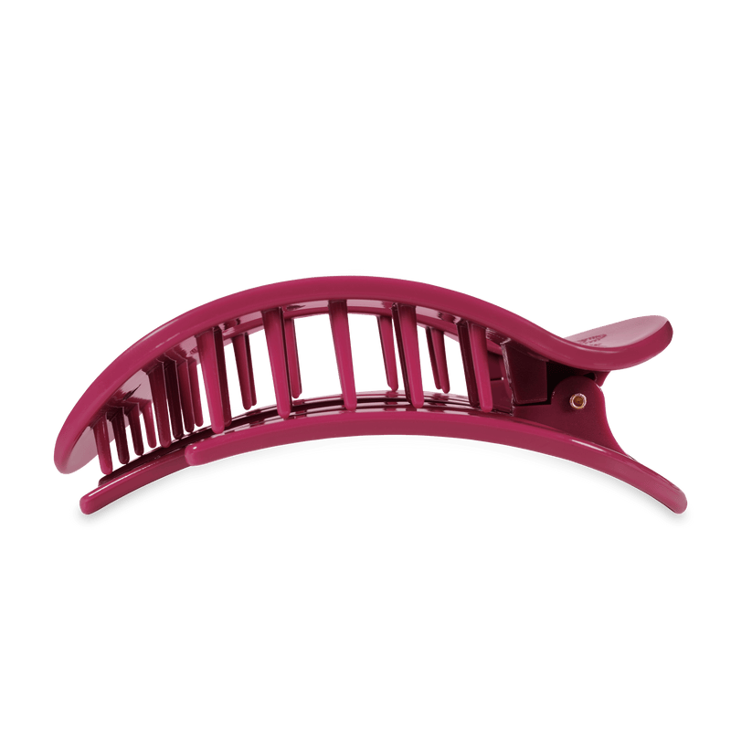 TELETIES - Large Flat Round Hair Clip - Wild Side