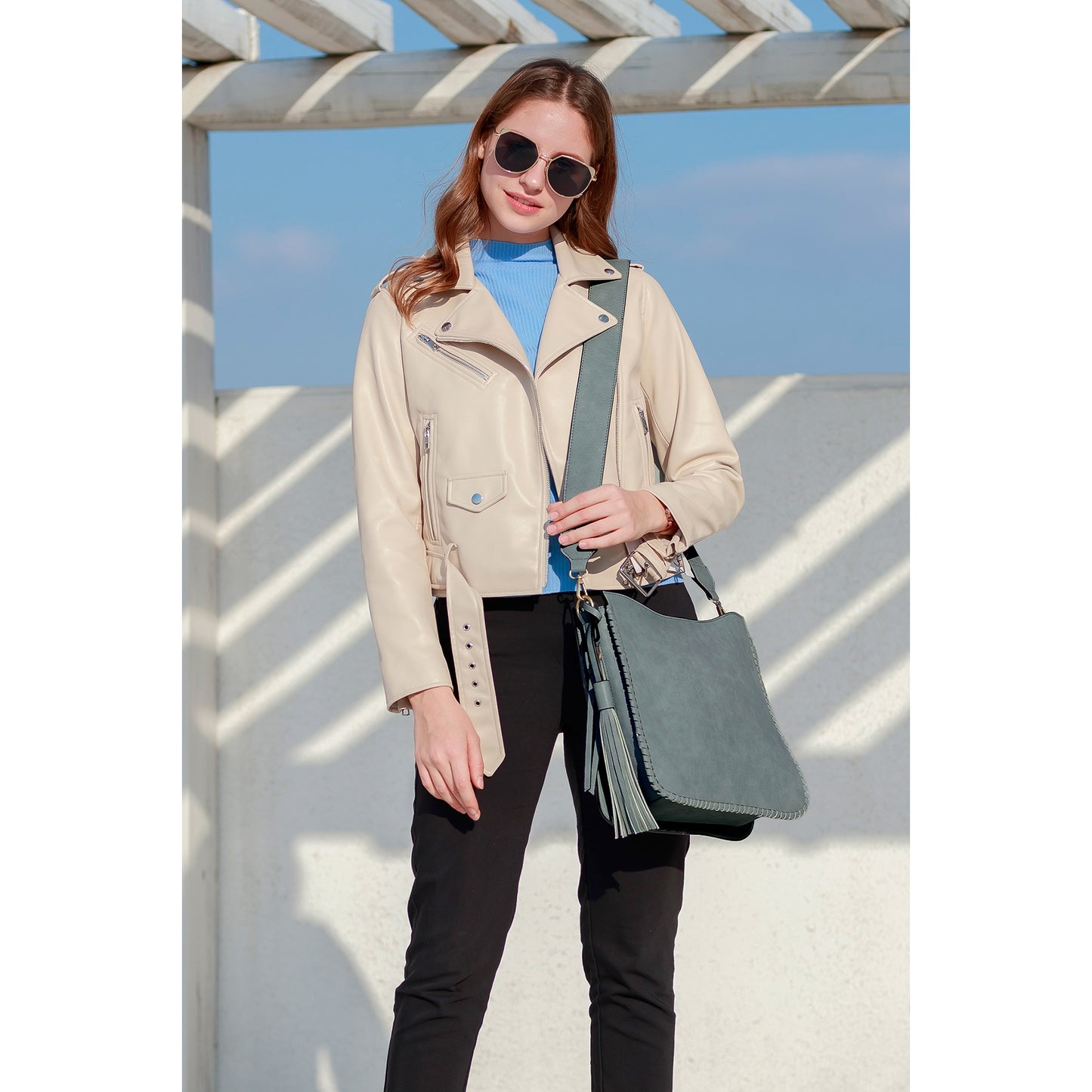 The Corrine Concealed Carry Crossbody Bag - Olive