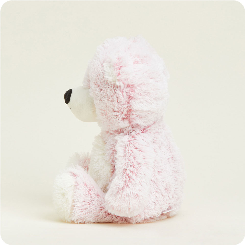 Warmies® Stuffed Animal - Pink Marshmallow Bear