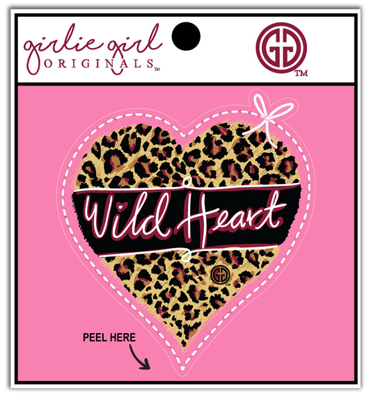 Wild Heart (Leopard) - Decal Sticker