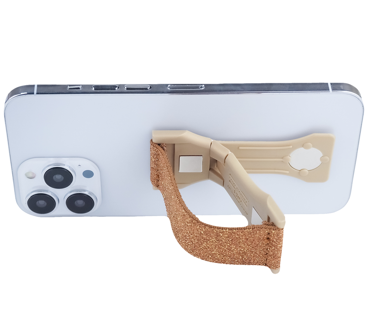 LoveHandle PRO Phone Grip - Bronze Glitter