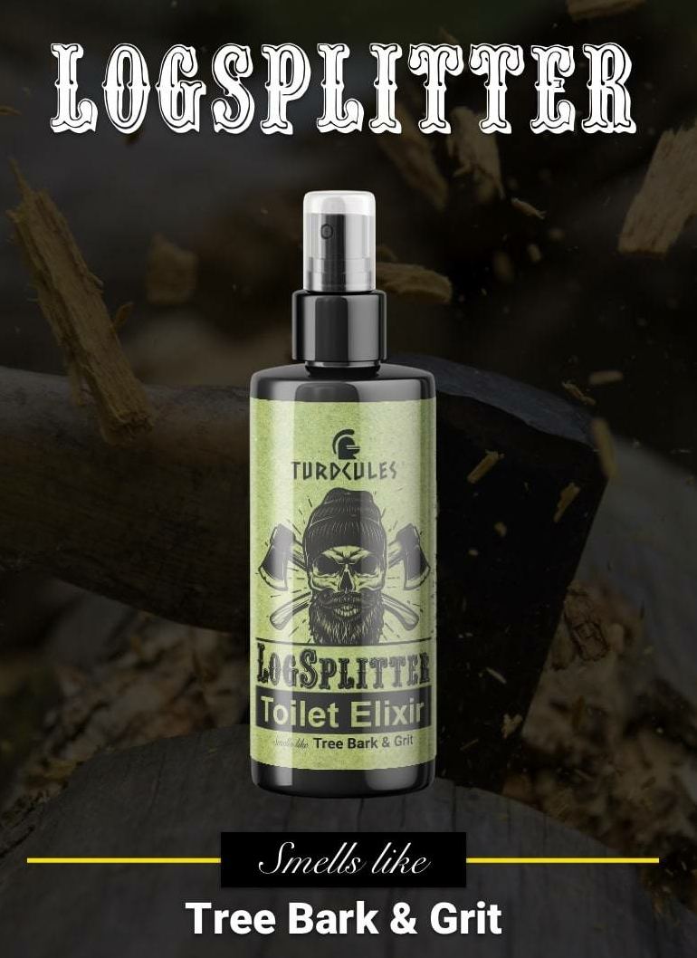 LogSplitter Turdcules Toilet Elixir - Essential Oil Bathroom Spray