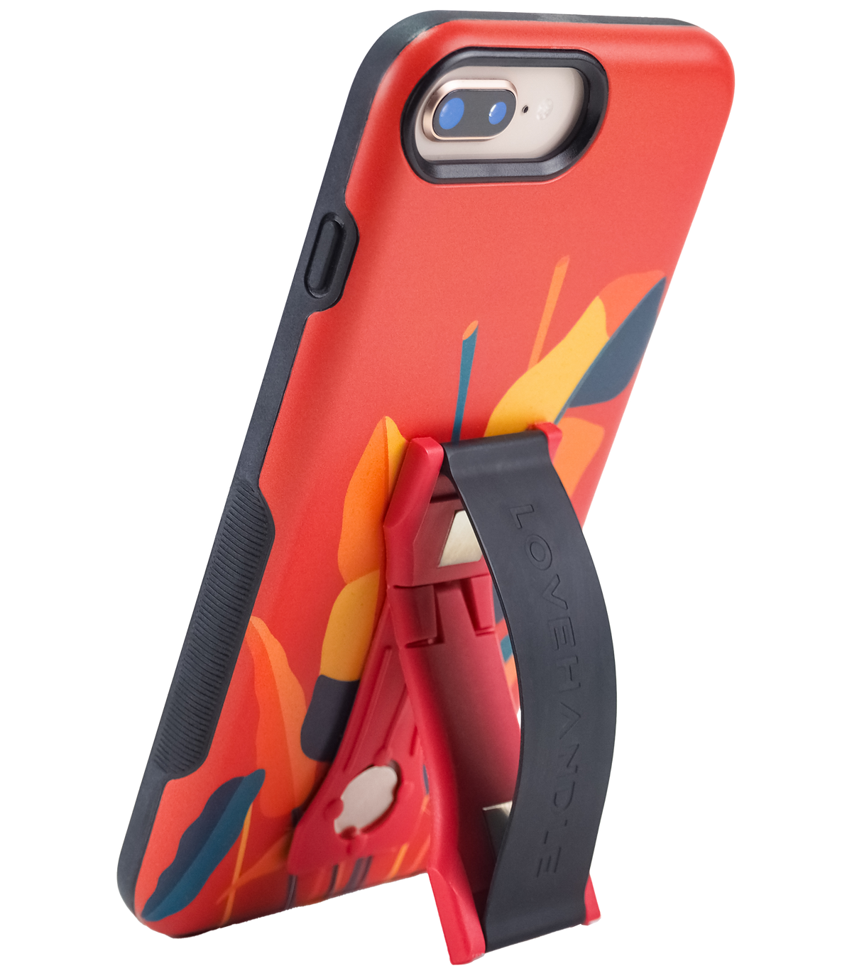 LoveHandle PRO Silicone Phone Grip - Black on Black