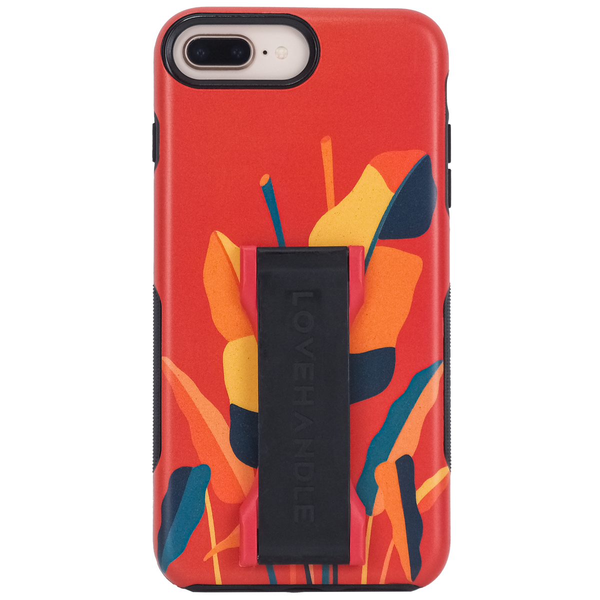 LoveHandle PRO Silicone Phone Grip - Black on Black