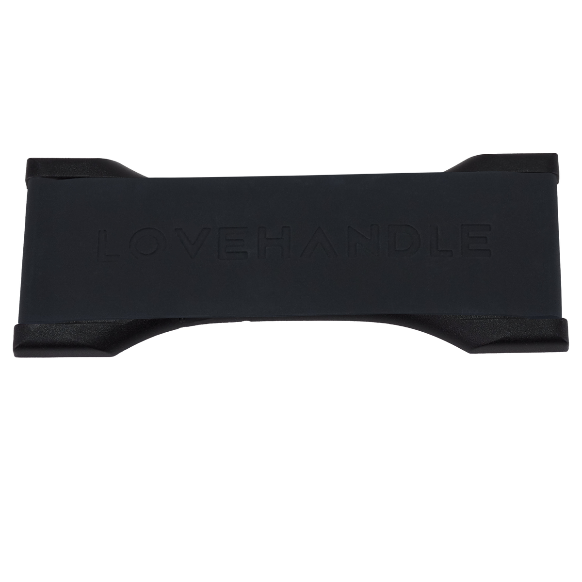 LoveHandle PRO Silicone Phone Grip - Black on Black