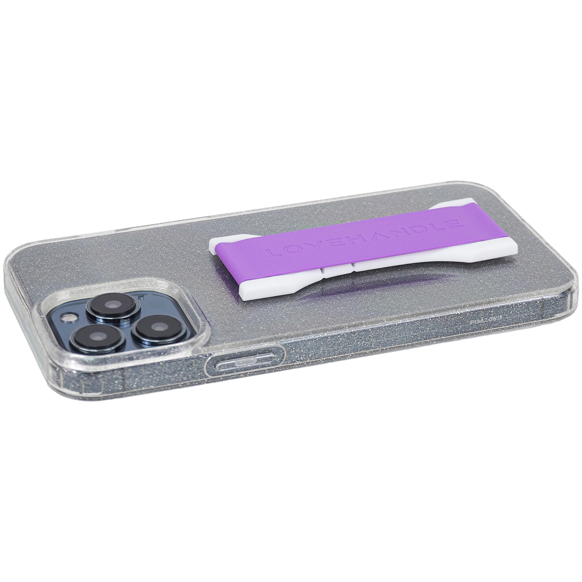 LoveHandle PRO Silicone Phone Grip - Electric Purple